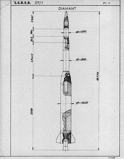 Avant-projet de fusée Diamant