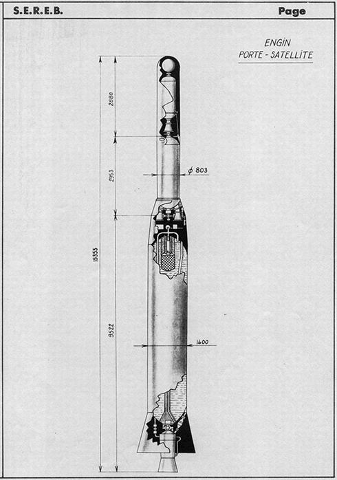 Avant-projet de fusée Diamant