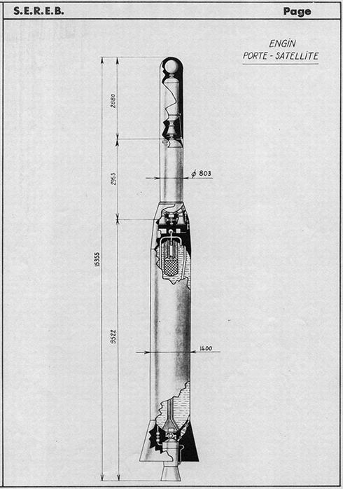 Avant-projet de fusée Diamant