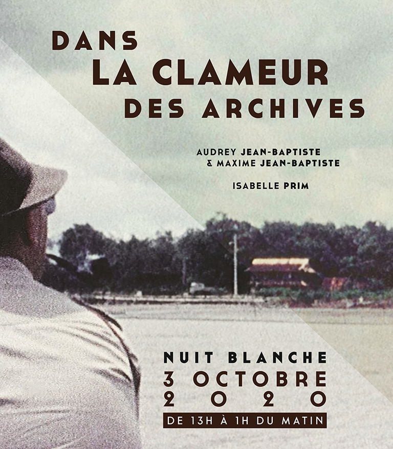 Visuel dans la clameur des archive