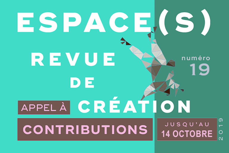 Visuel appel à contributions Espace(s) 19